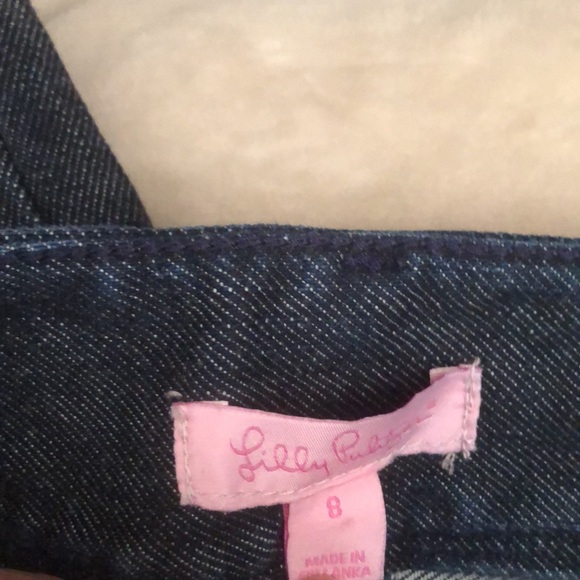 Lilly Pulitzer straight leg jeans size 8 good  condition - Picture 5 of 9